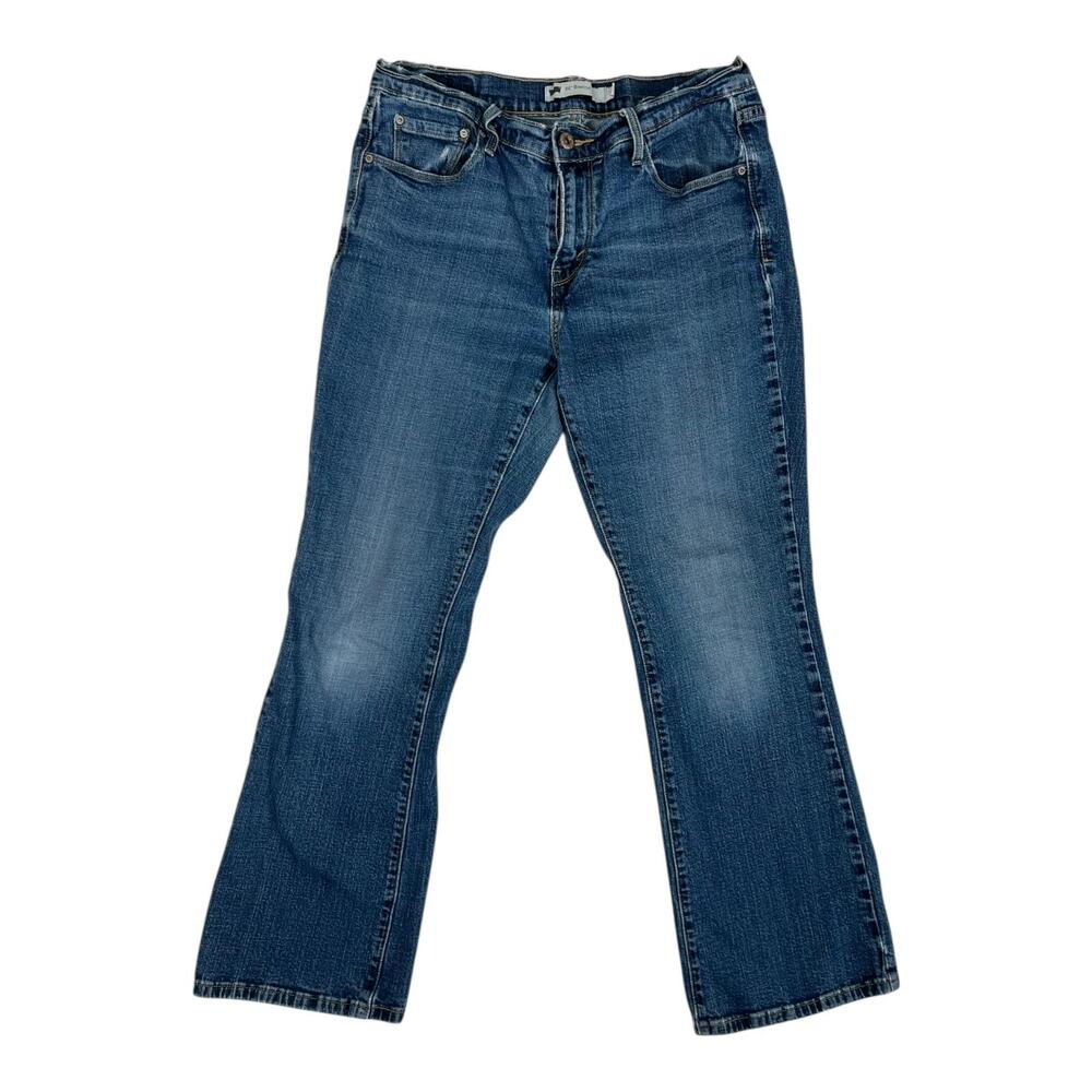 Levi's 515 Bootcut Jeans Women's 10 Blue Medium Wash Mid Rise Denim 30x30